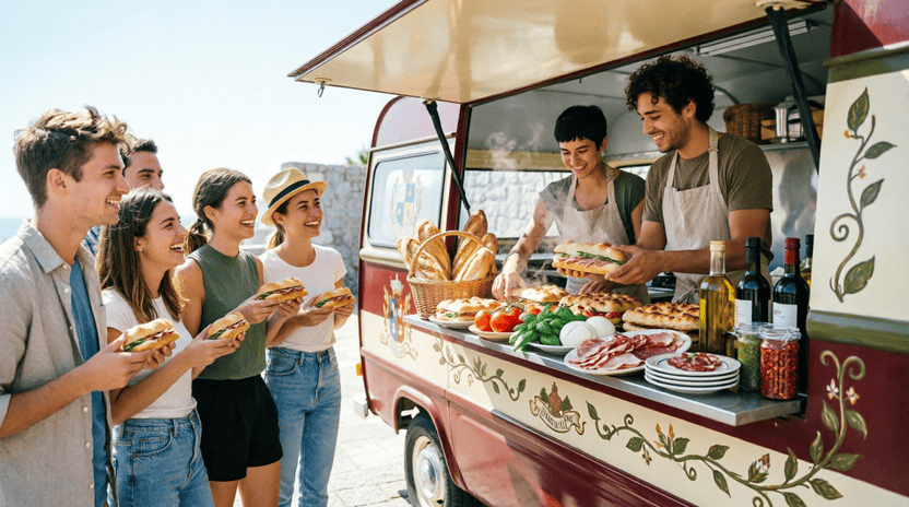 Guida alla Piastra per Panini Professionale Doppia Rigata per Food Truck
